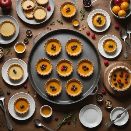Искусство выпечки: как металическая форма для тарталеток из набора из 6 штук поможет раскрыть ваш кулинарный потенциал