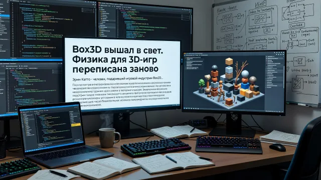 Box3D вышел в свет. Физика для 3D-игр переписана заново
